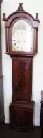 Edinburgh Mahogany Longcase Clock With Horse Dial