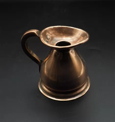 19th Century Copper 1/8th Gill Measure