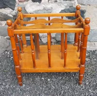 19th Century Fruitwood Magazine Holder