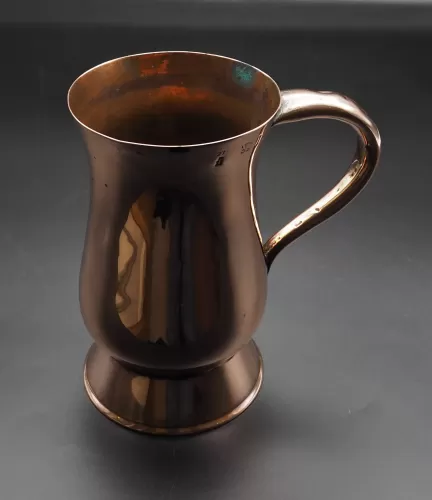 Victorian Scottish 1 Pint Copper Measure
