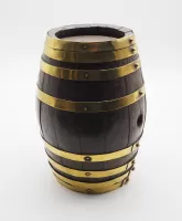 Brass Bound Oak Coopered Barrel