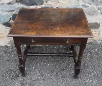 Early 18th Century Oak Side Table