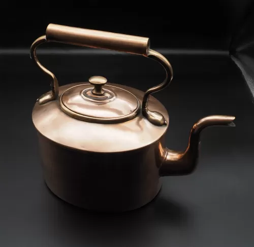 Superb Scottish Victorian Copper Kettle