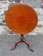 Georgian Mahogany Tilt Top Tripod Table