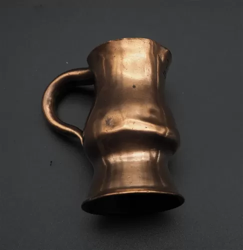 Tiny Georgian Dovetailed Copper Measure