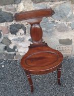 Early 19th Century Mahogany Hall Chair