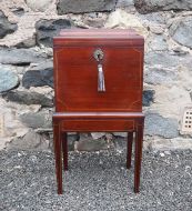 George 3rd Scottish Mahogany Wine Box