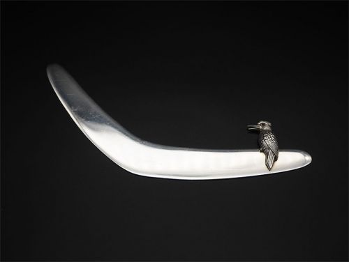 Australian Silver Boomerang Letter Opener