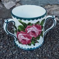 Fine Large Scottish Wemyss Roses Tyg
