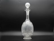 Stunning Large Victorian Cut Glass Decanter