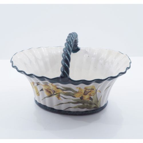 Rare Early Wemyss Daffodils Basket 