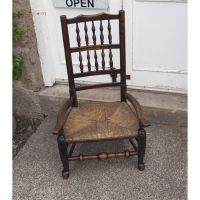 19th Century Spindle Back Nursing Chair