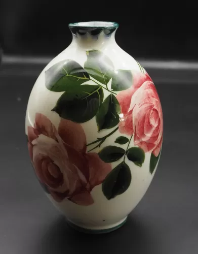 RARE Shape Scottish Wemyss Ware Bud Vase