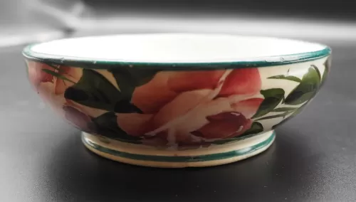 Scottish Wemyss Cabbage Roses Pin Dish