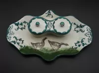 Good Scottish Wemyss Mallard Ink Stand