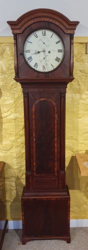 8 Day Scottish Mahogany Longcase Clock