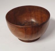 Good 19th Century Treen Walnut Bowl
